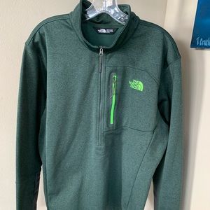 EUC North Face Half Zip Jacket
